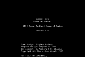 Battle Tank: Kursk to Berlin abandonware