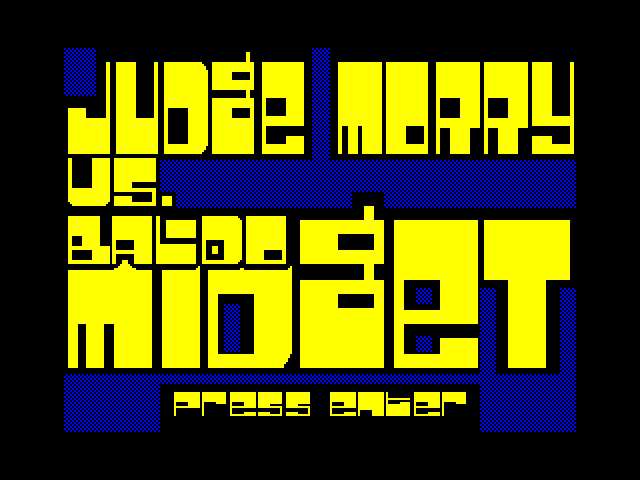 Judge Morry Vs. Baldo Midget abandonware