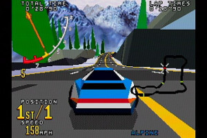 Time Warner Interactive's VR Virtua Racing 7