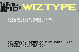 Wizard of Id's WizType 0